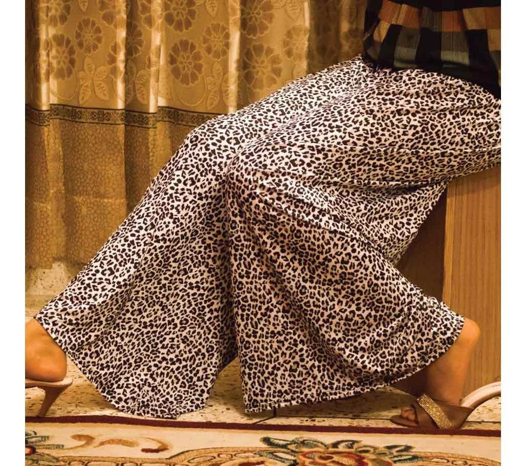 Ladies tiger printed palazzo