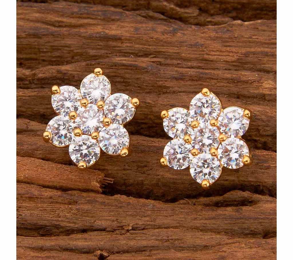 CZ TOPS WITH GOLD PLATING 58437 (by Pink Point - KJ58437)