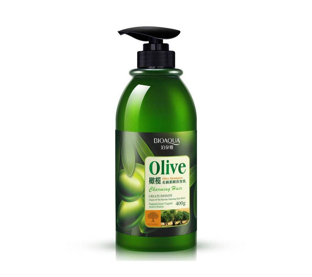 BIOAQUA NATURAL OLIVE HAIR SHAMPOO -South Korea (400gm)