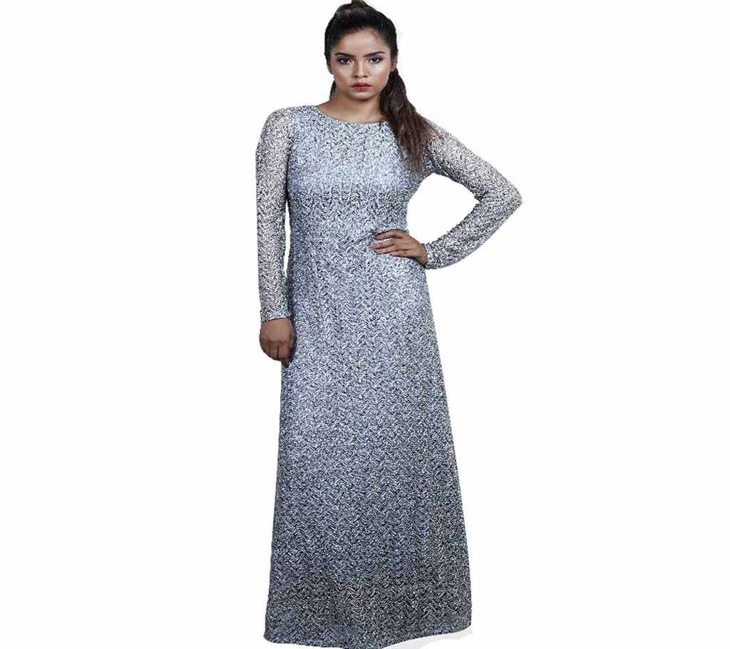 Outlook Lace Fabric Long Dress for Women