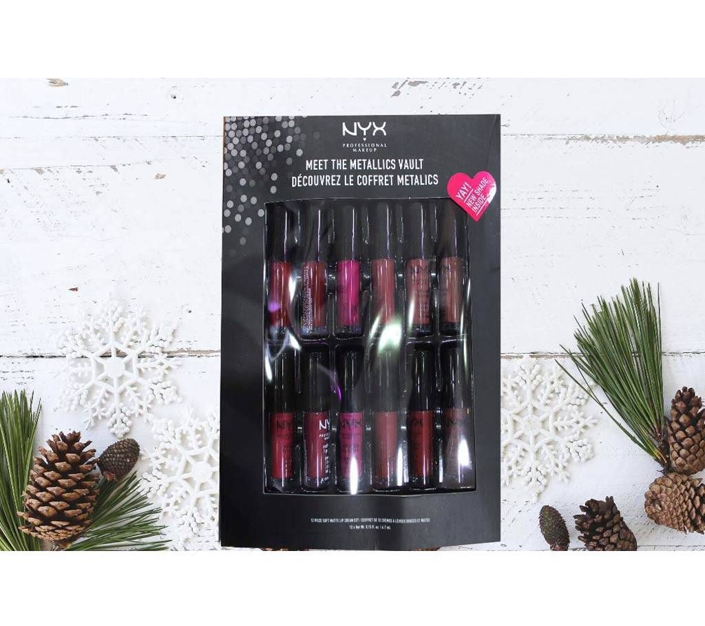 NYX matte lip gloss 12pc