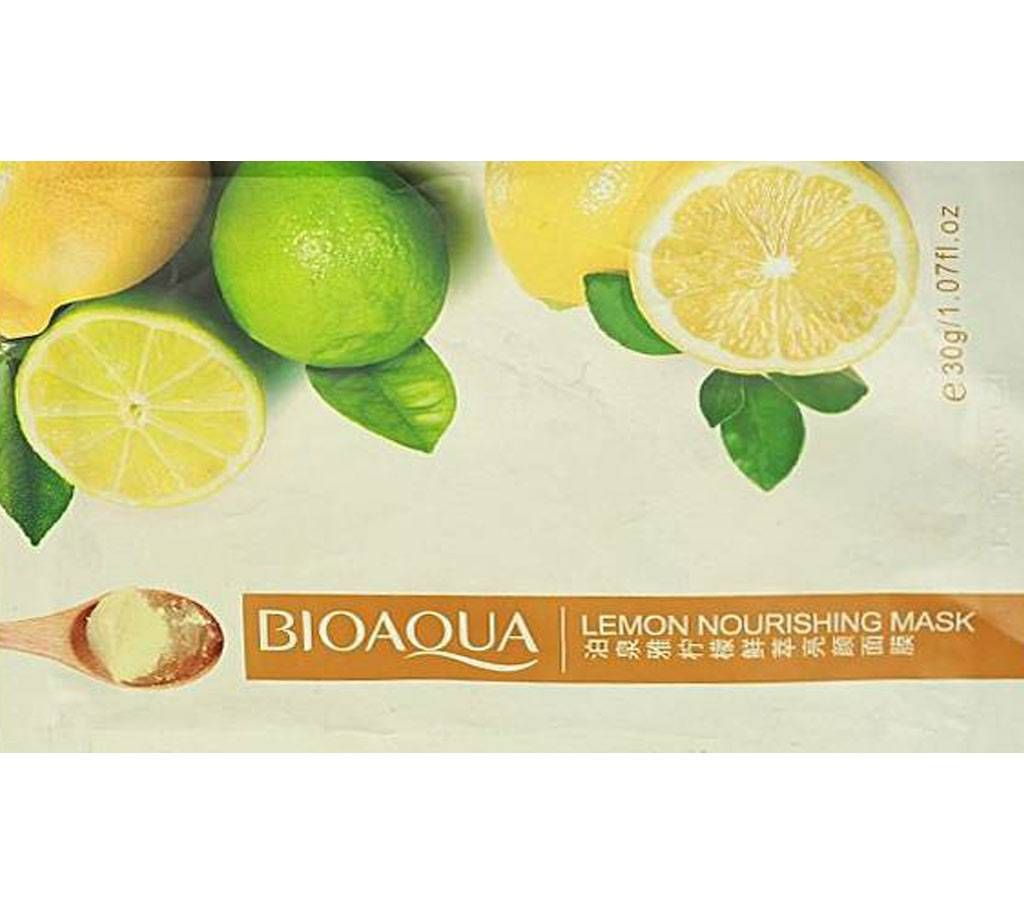 lemon sheet mask