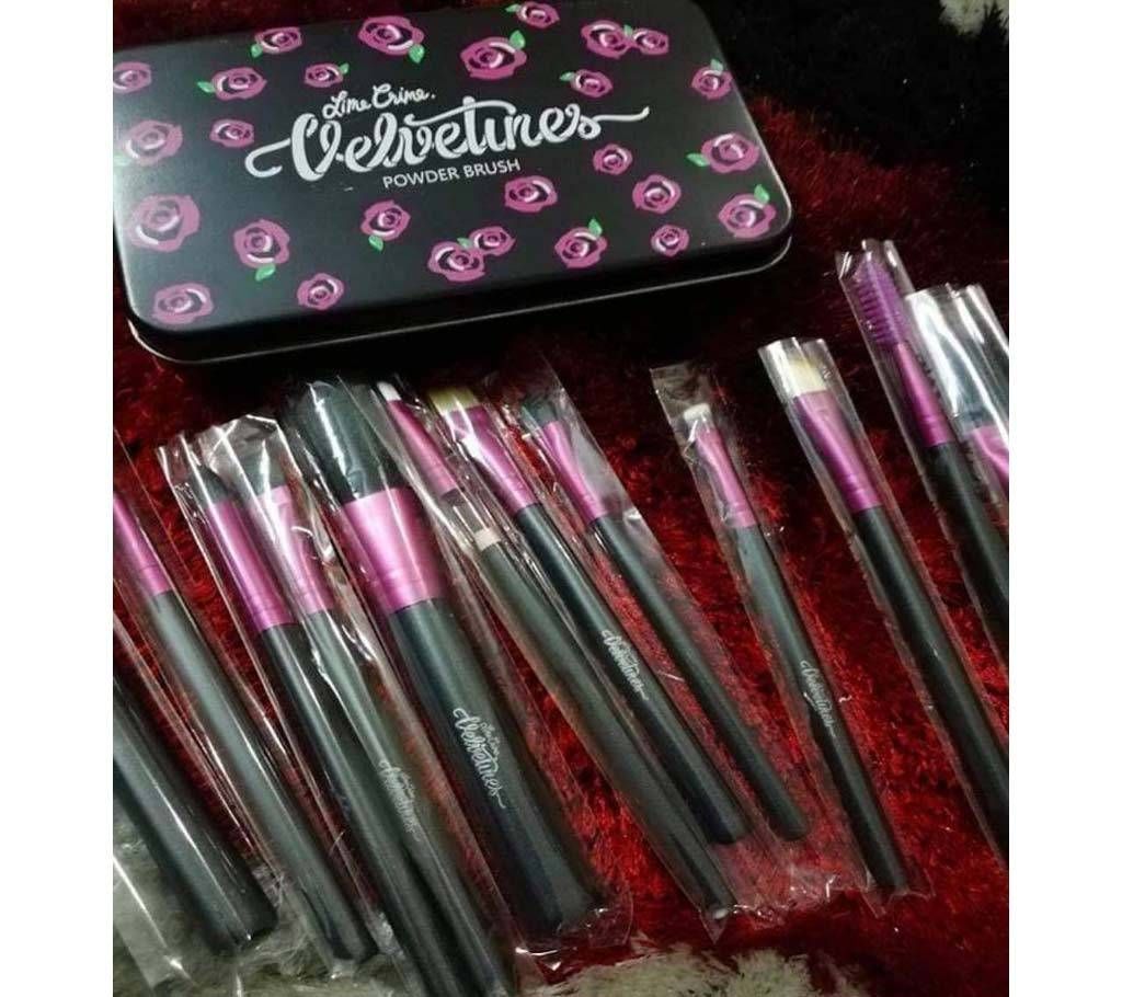 Lime Crime blending brush set 12 piece - China 