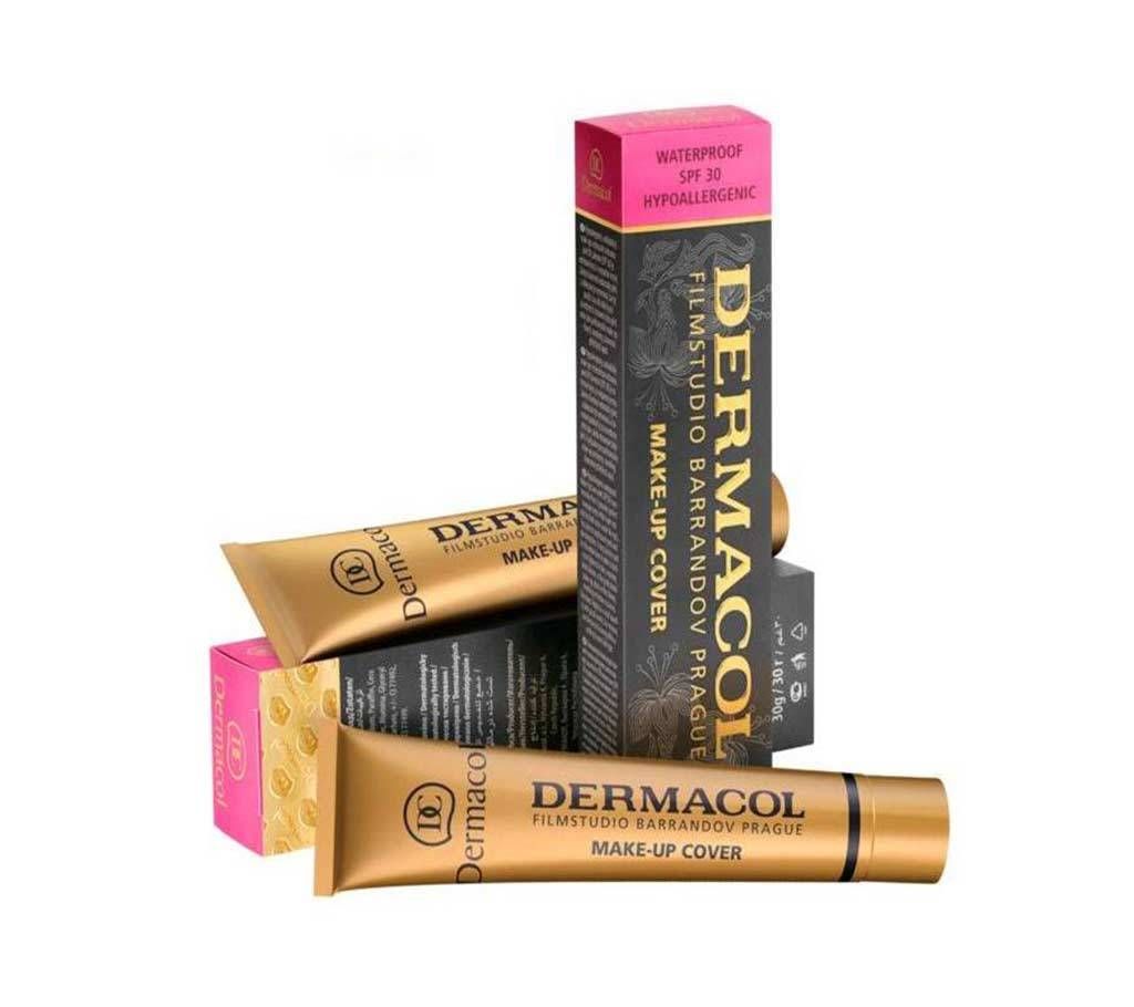 DERMACOL FILM STUDIO BARRANDOV PRAGUE Dermacol makeup cover SPF30 Foundation 60ml POLAND