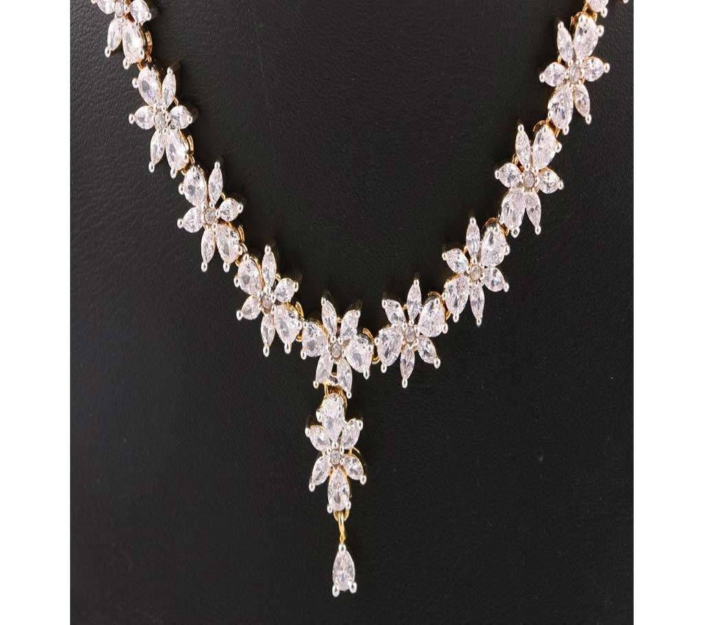 american diamond cut Necklace-807