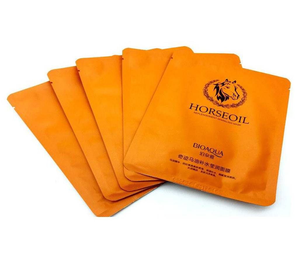 Bioaqua Horse Oil Ointment Miracle Facial Mask 30g - China