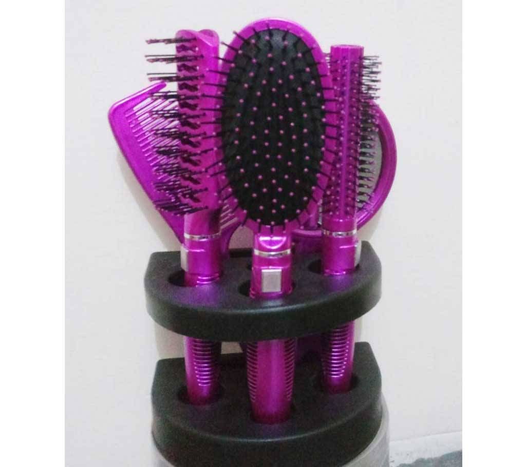 Purple Comb Set Of 5