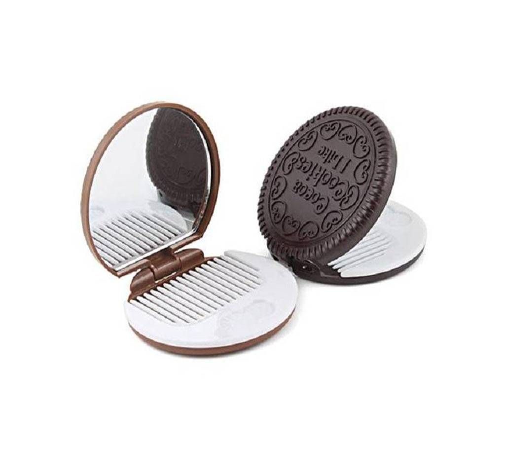 cookies mirror with comb 