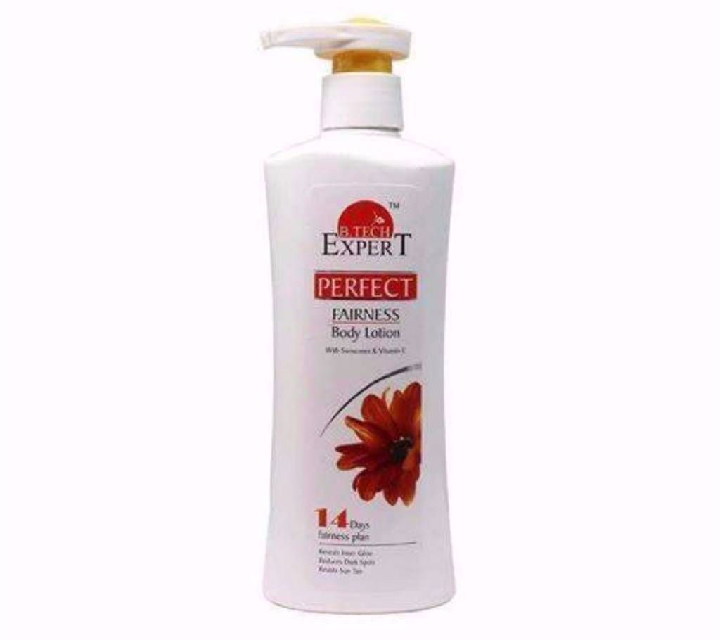 B. TECH EXPERT FAIRNESS BODY LOTION