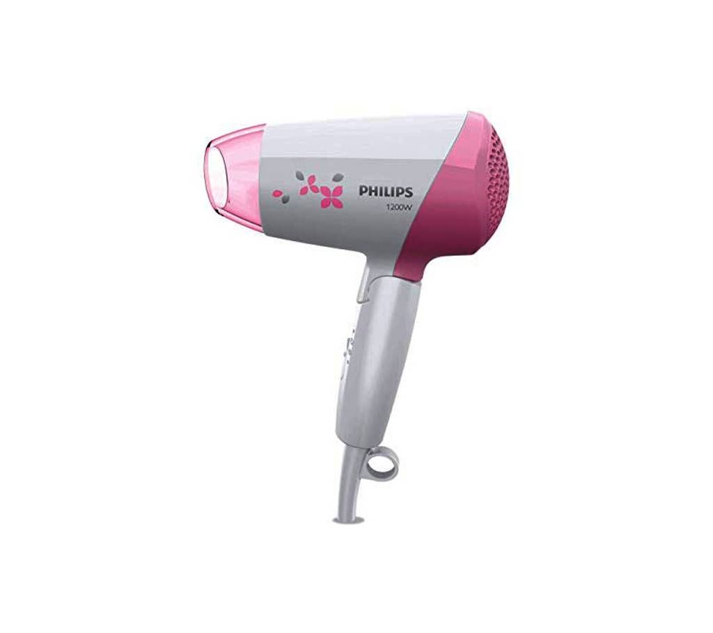 Philips 1200W Hot & Cool Hair Dryer HP8120 - Pink & White
