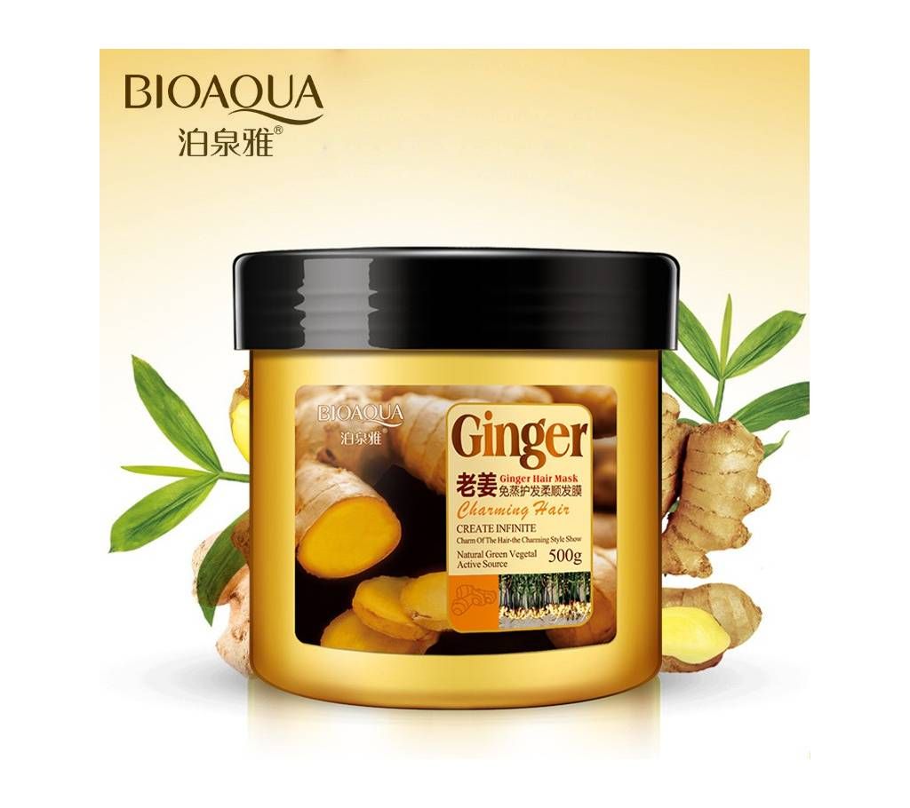 Bioaqua Ginger Hair Mask- China 500gm 