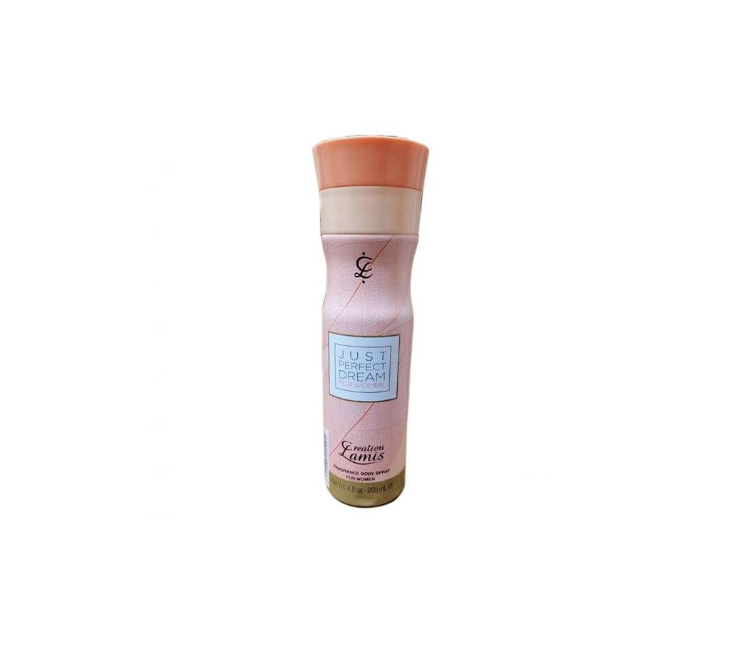 Just Perfect Dream body spray for women 200ml UAE