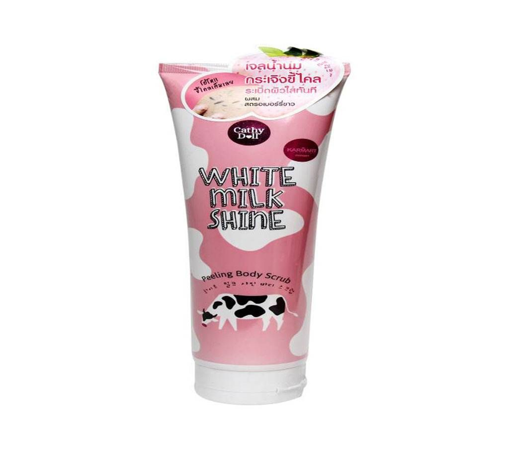Cathy Doll White Milk Shine Peeling Body Scrub-320ml China