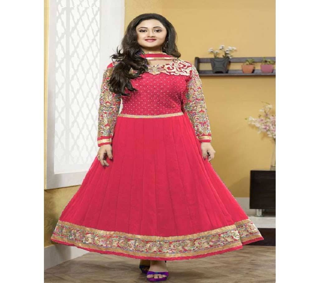 Un-stitched rajdhani voyel cotton block print salwar kameez st block-254 Copy