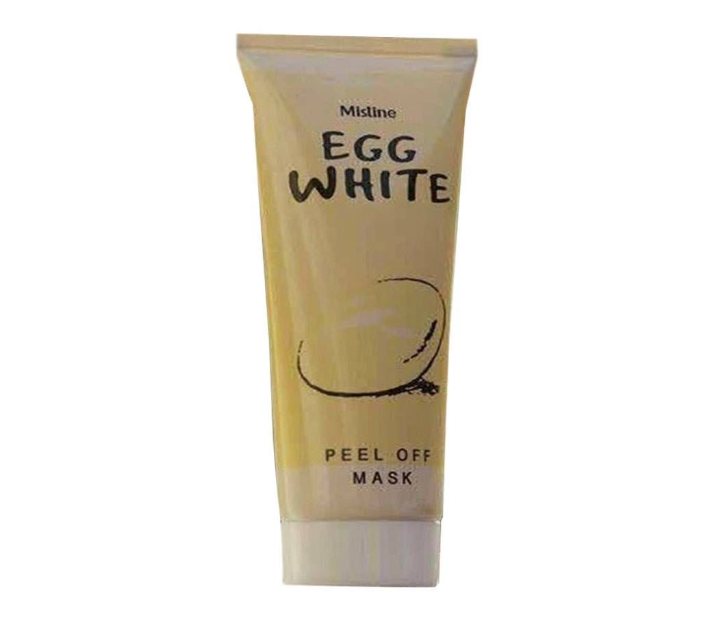 Mistine Egg White Whitening Poreless & Anti-Blackhead Peel Off Facial Mask Korea