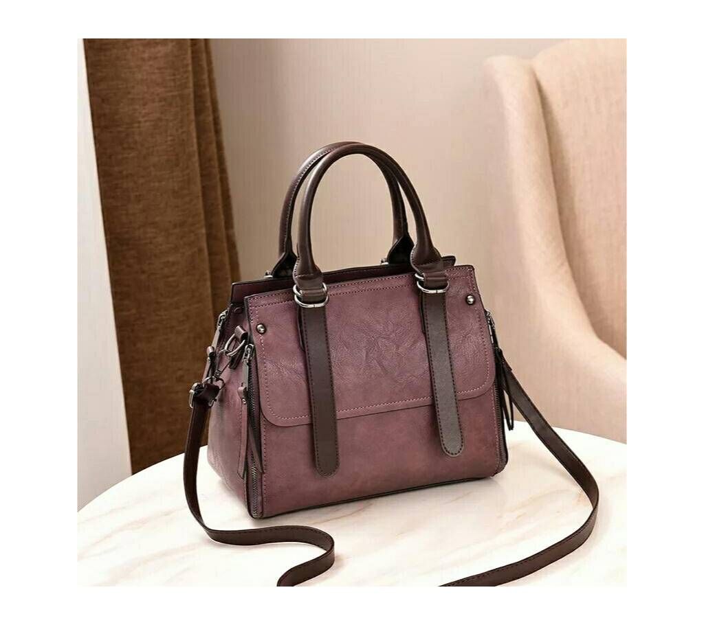 Leather Casual Hand Bag For Women 