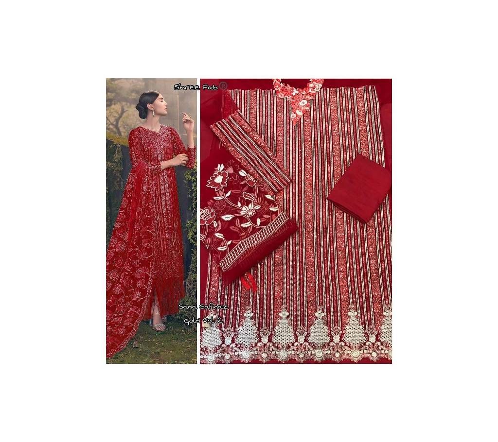 Shree Fabs Sana Safinaz Gold Collection Vol- 2 - 2126