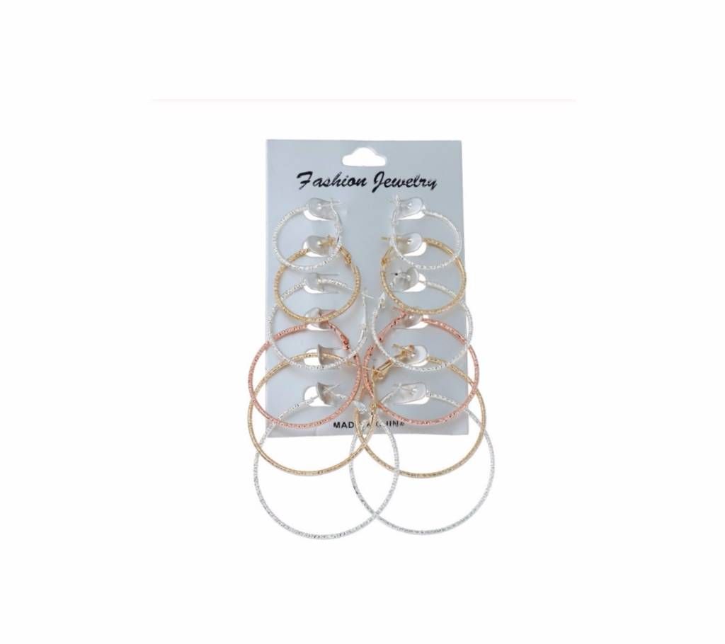 6pair Earrings Set For Women