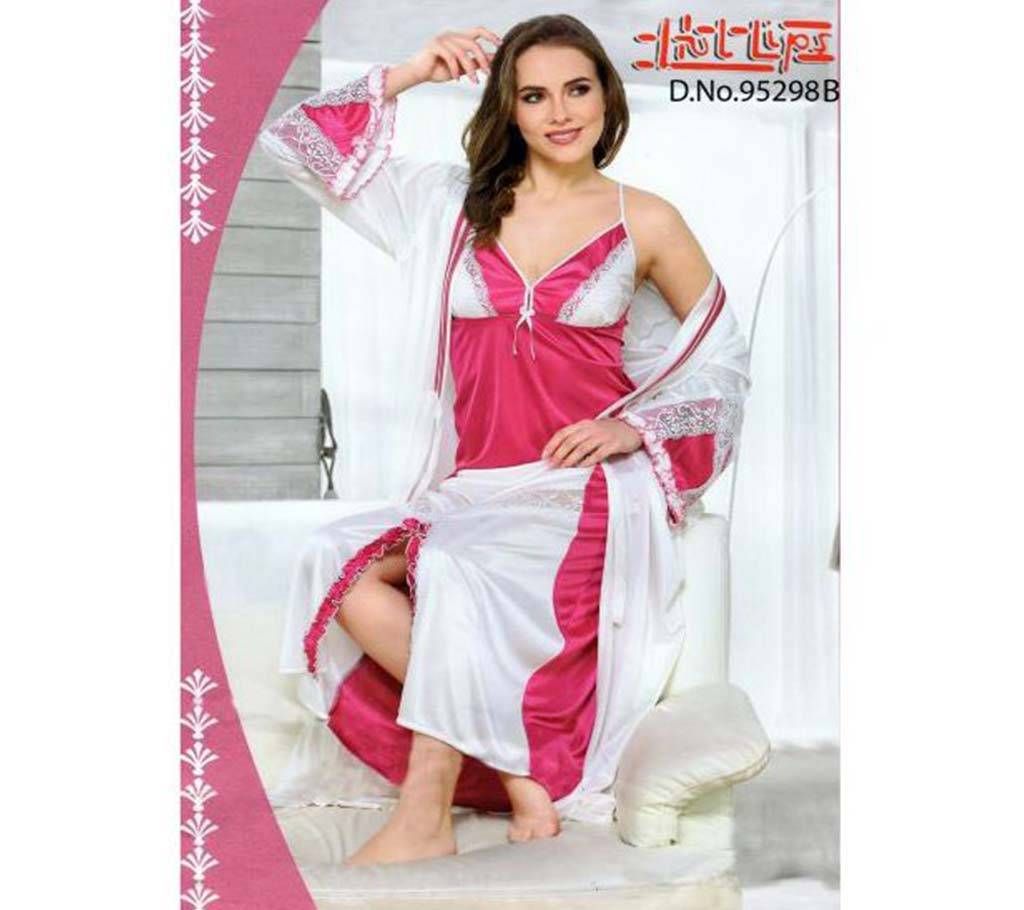 Fashionable Two Part Nighty-95298 B