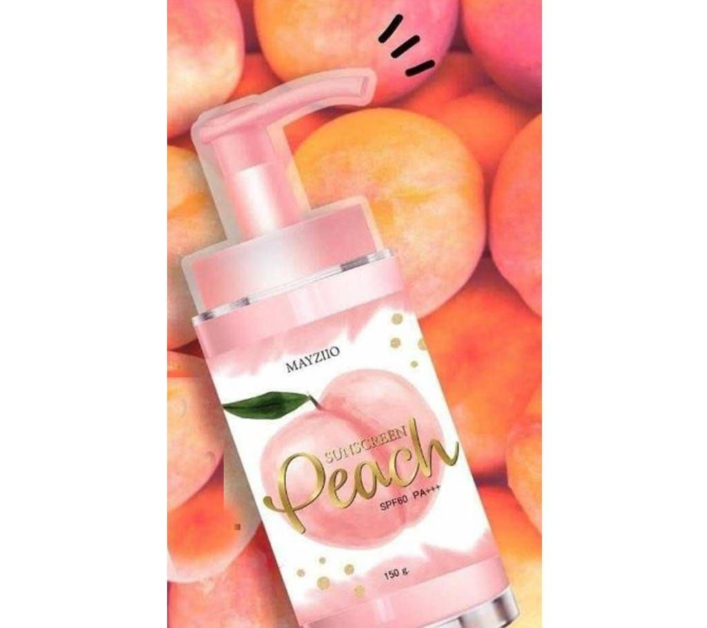 Mayziio Sunscreen  Peach Lotion-150gm-Korea
