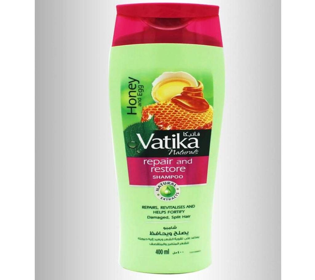 Vatika Naturals Repair And Restore Shampoo-400ml-India
