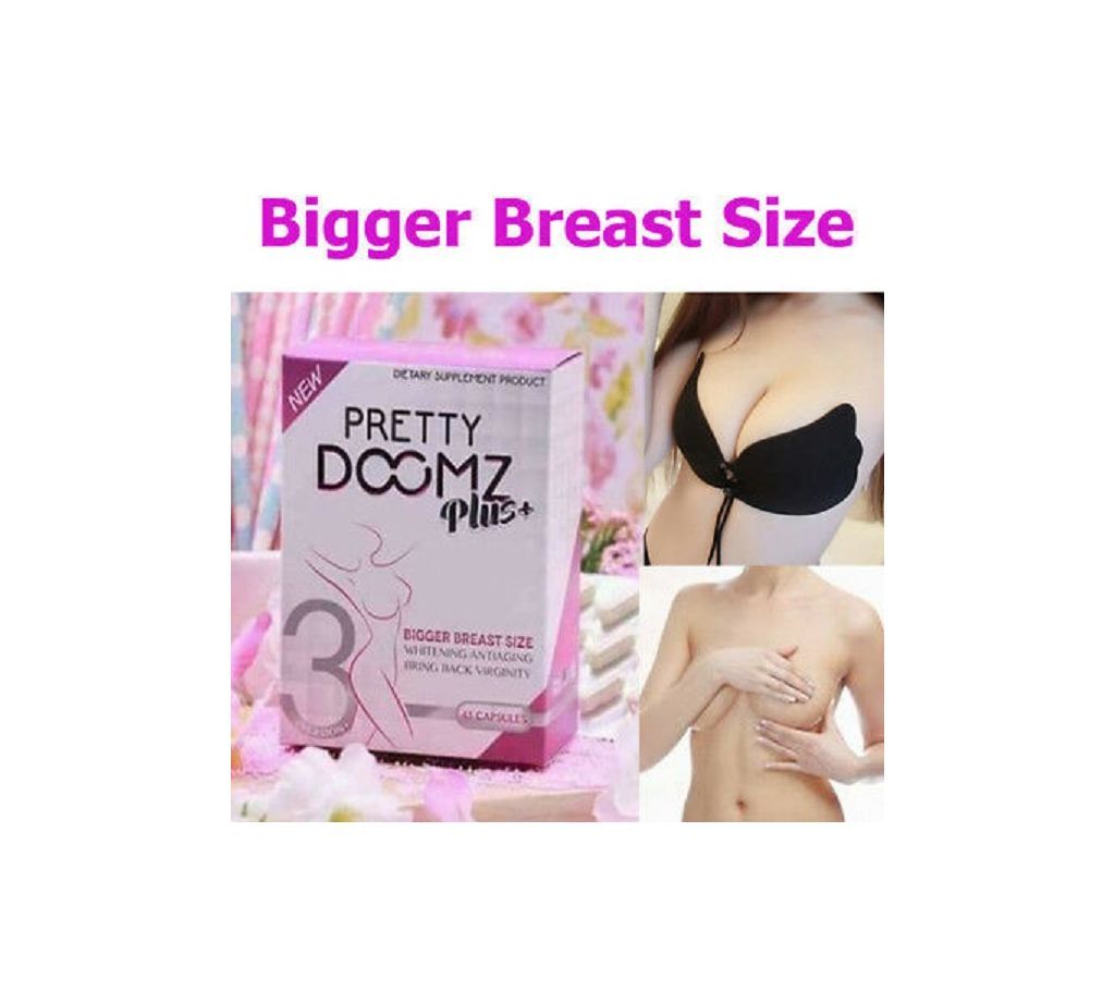 Pretty Doomz Plus Breast Enhancing, Whitening (45 Capsules)