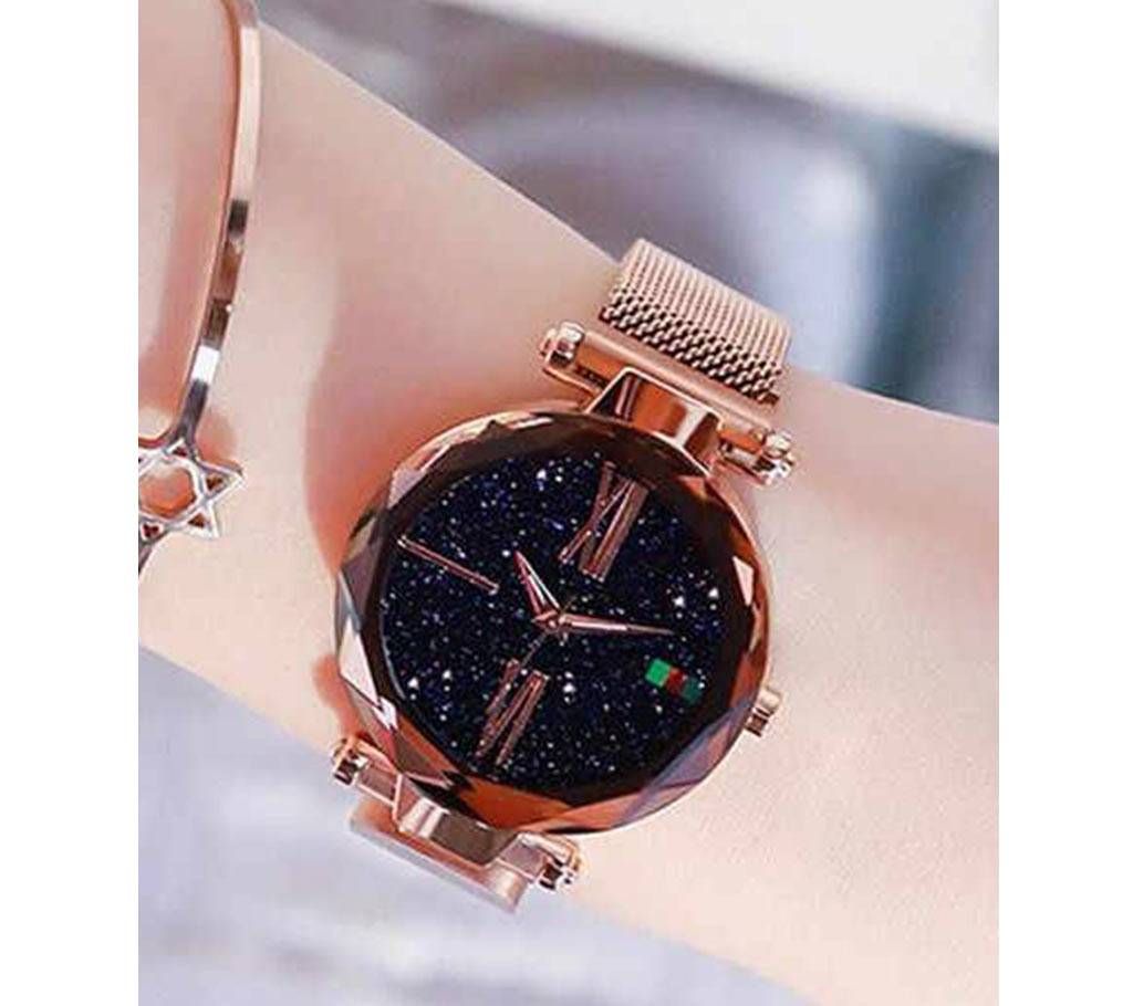 Dior magnet ladies watch roamn golden