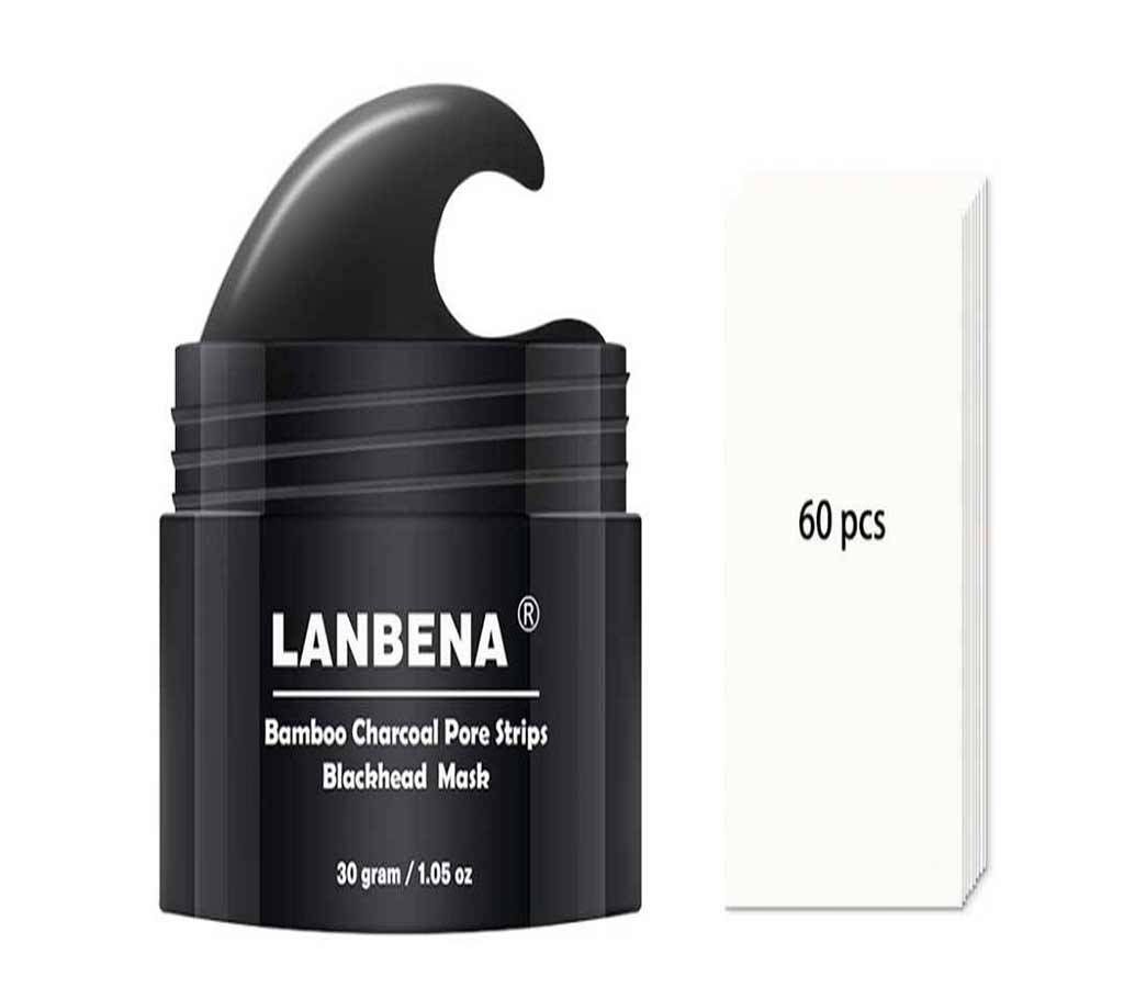 LANBENA Blackhead Remover Nose Peel Mask- 30gm-china