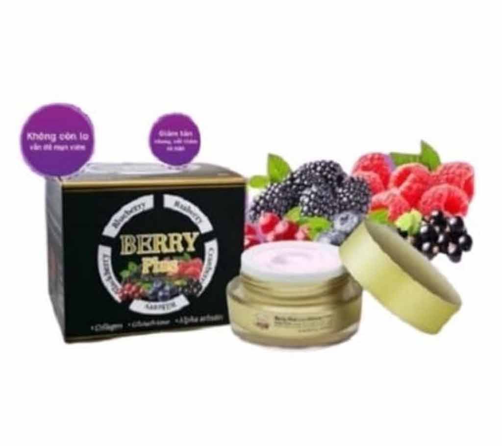 Berry Plus Extra Whitening Cream-20g-Thailand 