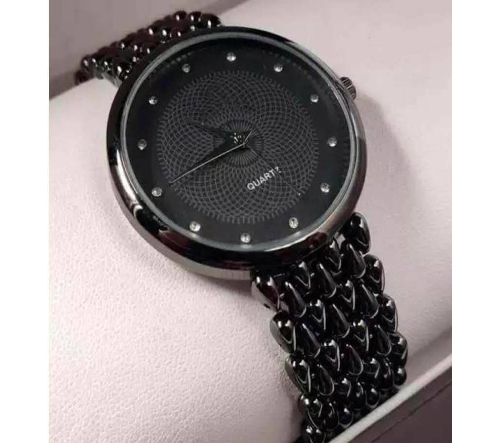Stainless Steel Ladies Watch Black (Copy)