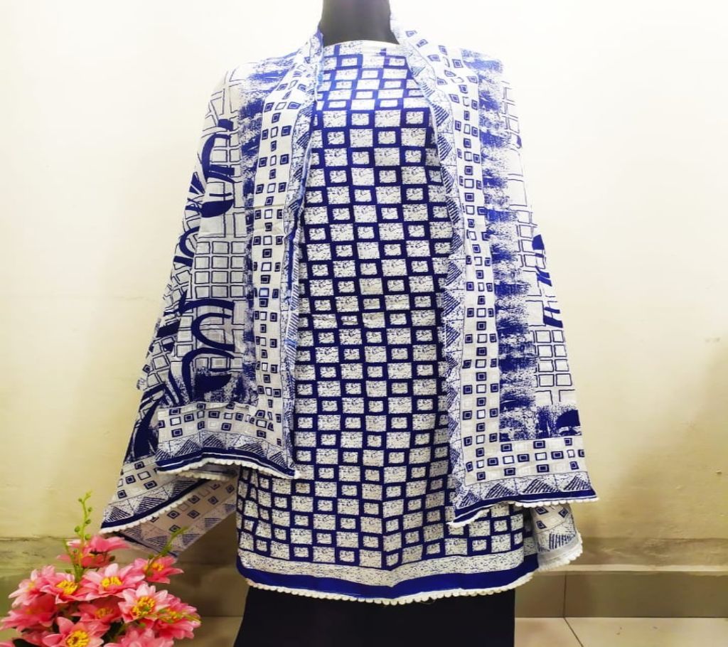 Skin Print Cotton Four Piece 115