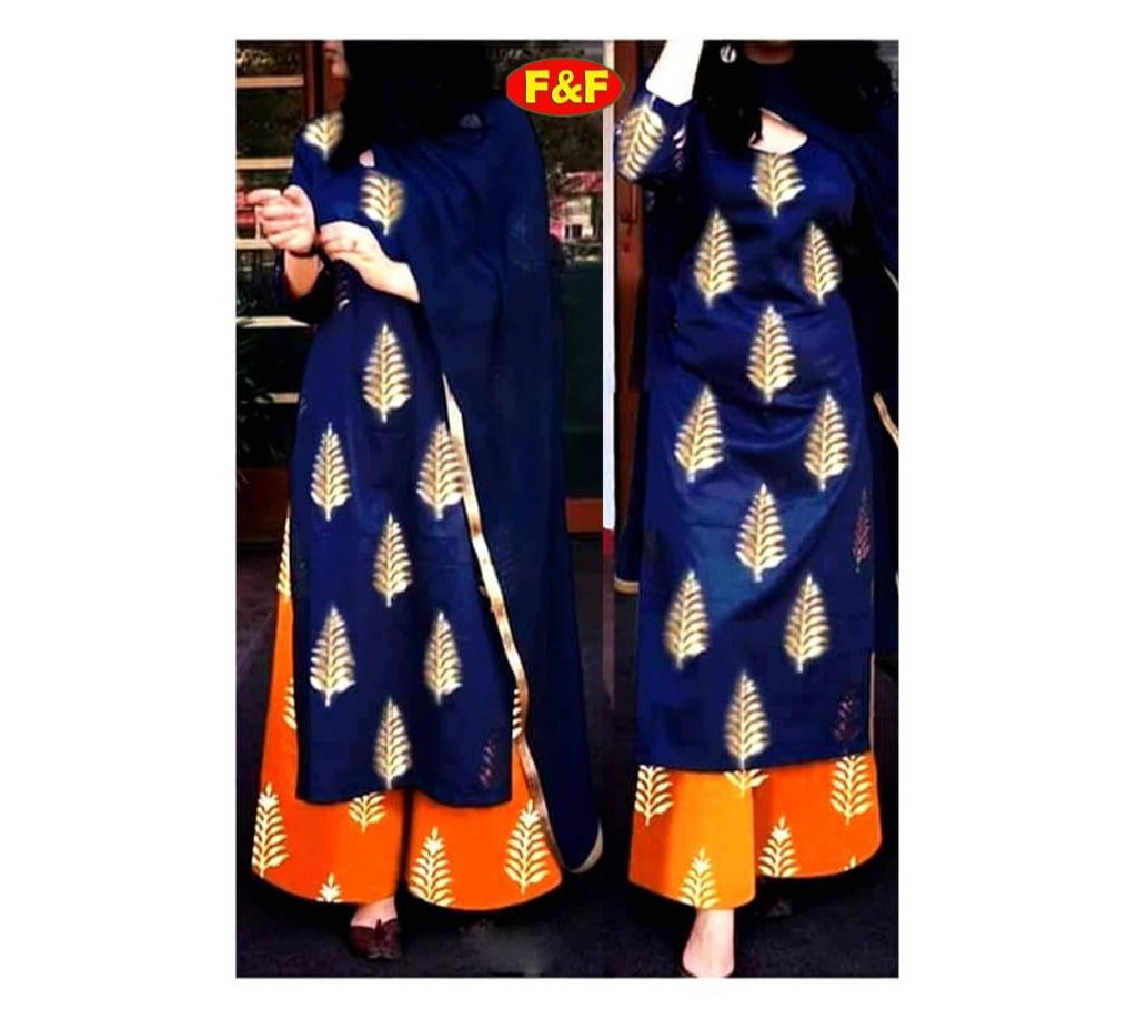 Block Print Cotton Four Piece 127