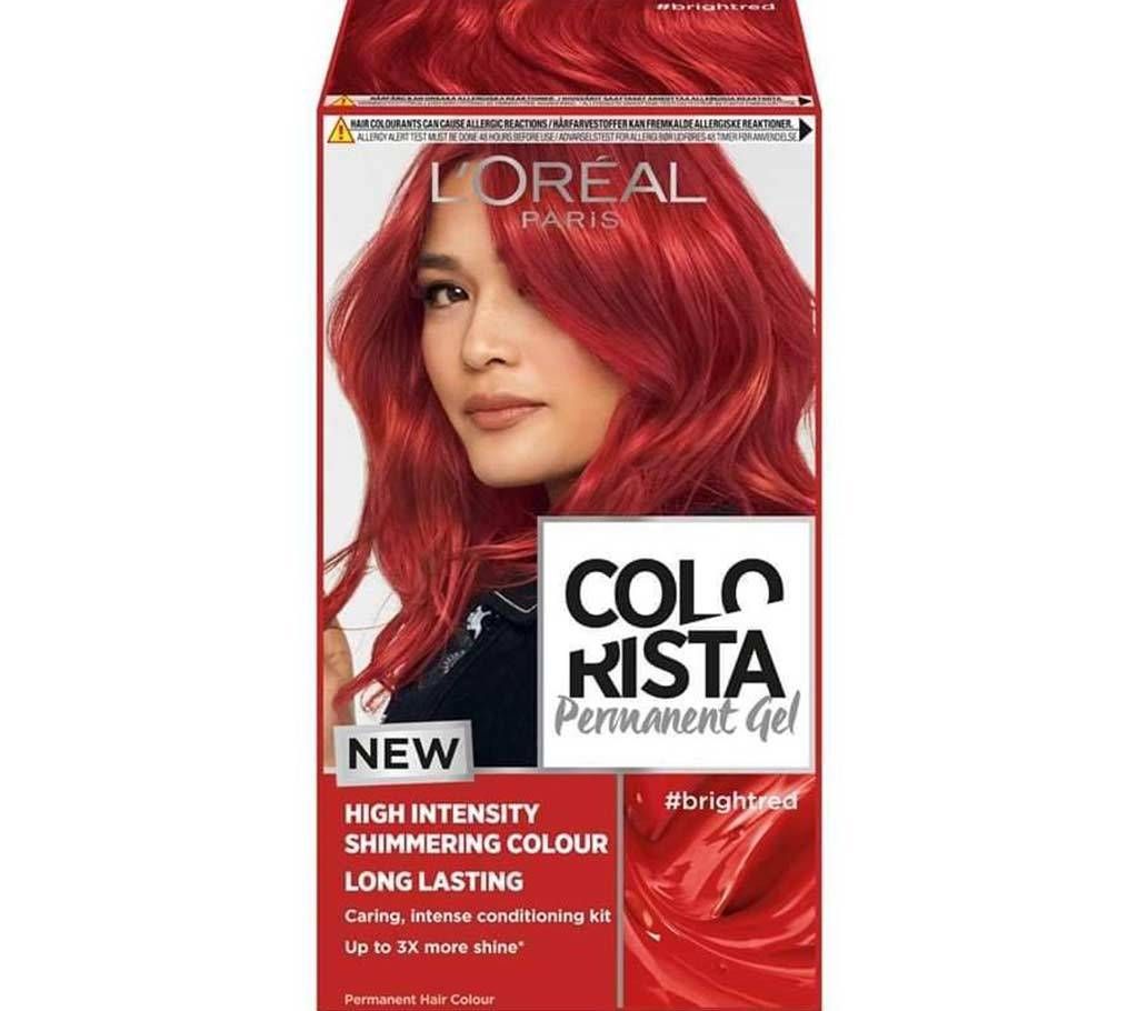  LOreal paris Colorista Permanent gel  bright red-8.22 Oz-France