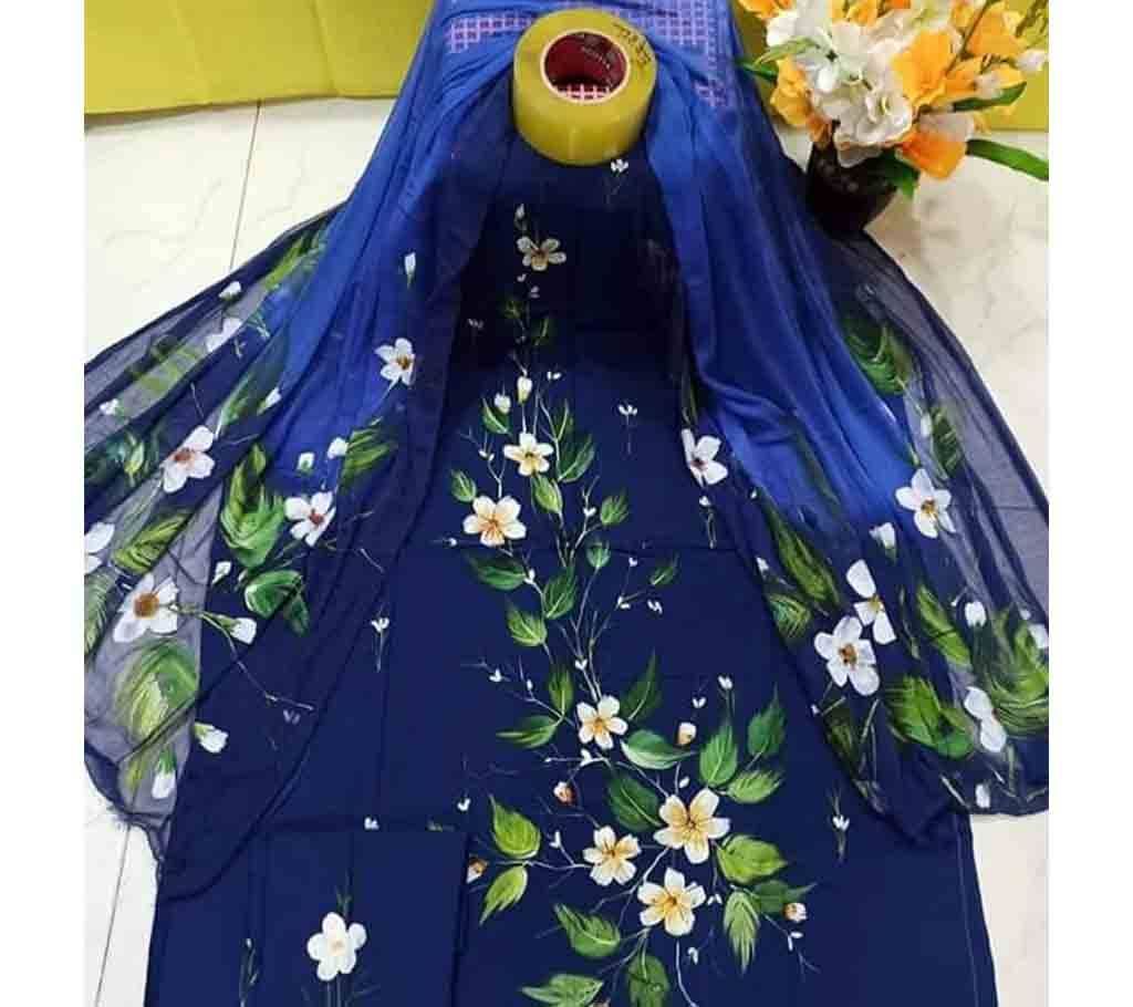LinenHand Print 2pcs for women -8