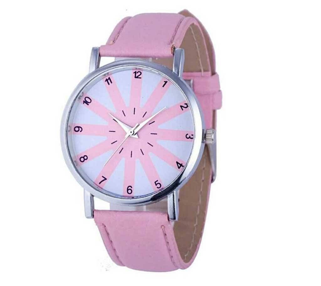 Analogue display wrist watch for women 