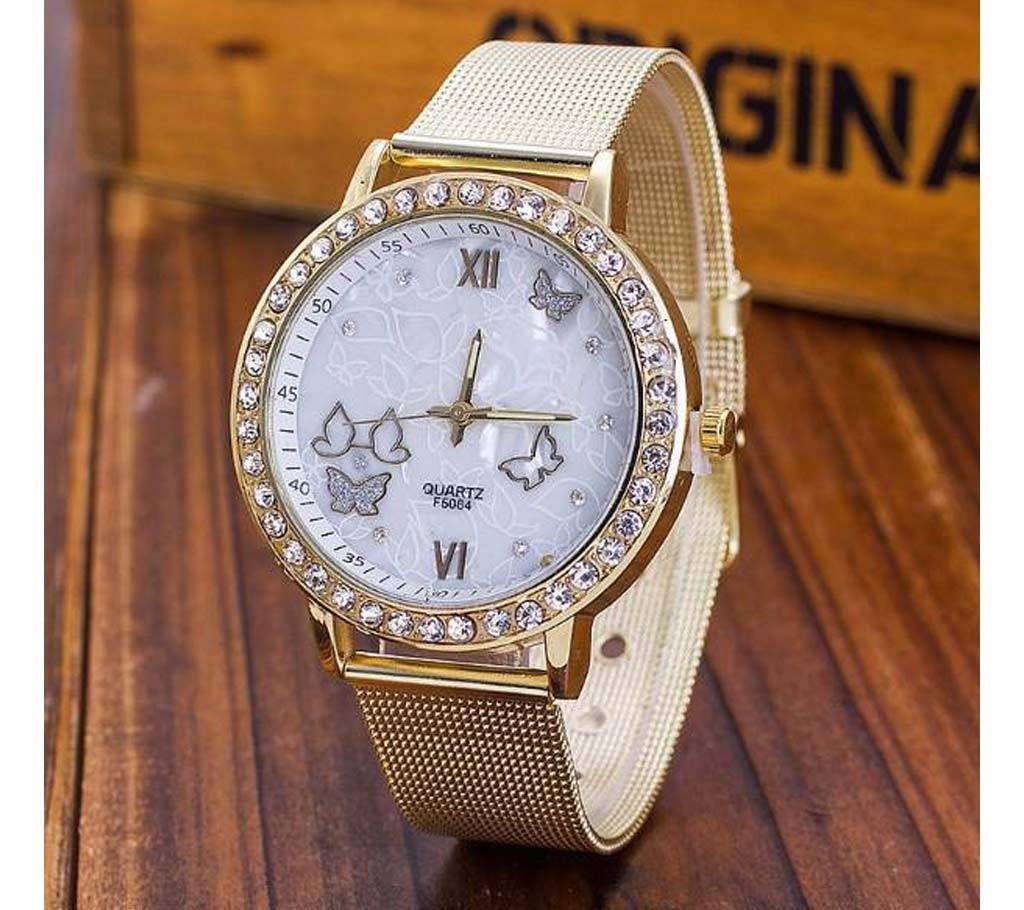 Geneva Butterfly designed ladies watch
