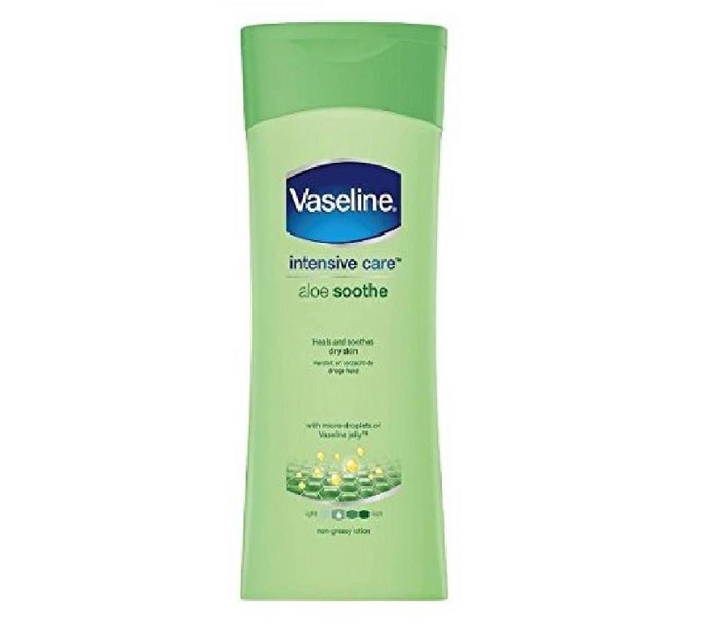 Vaseline body lotion aloe sooth for dry skin