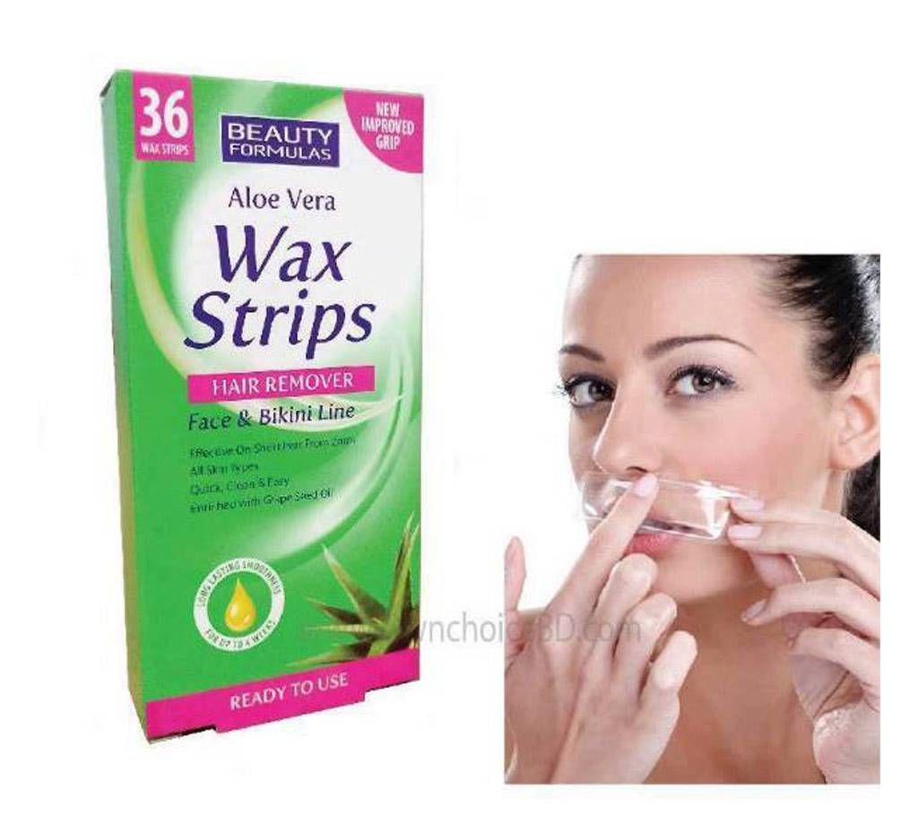 Aloe Vera Wax Strips Hair Removal