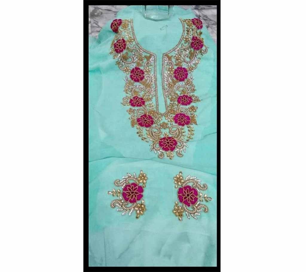Unstitched Georgette Single Kamiz