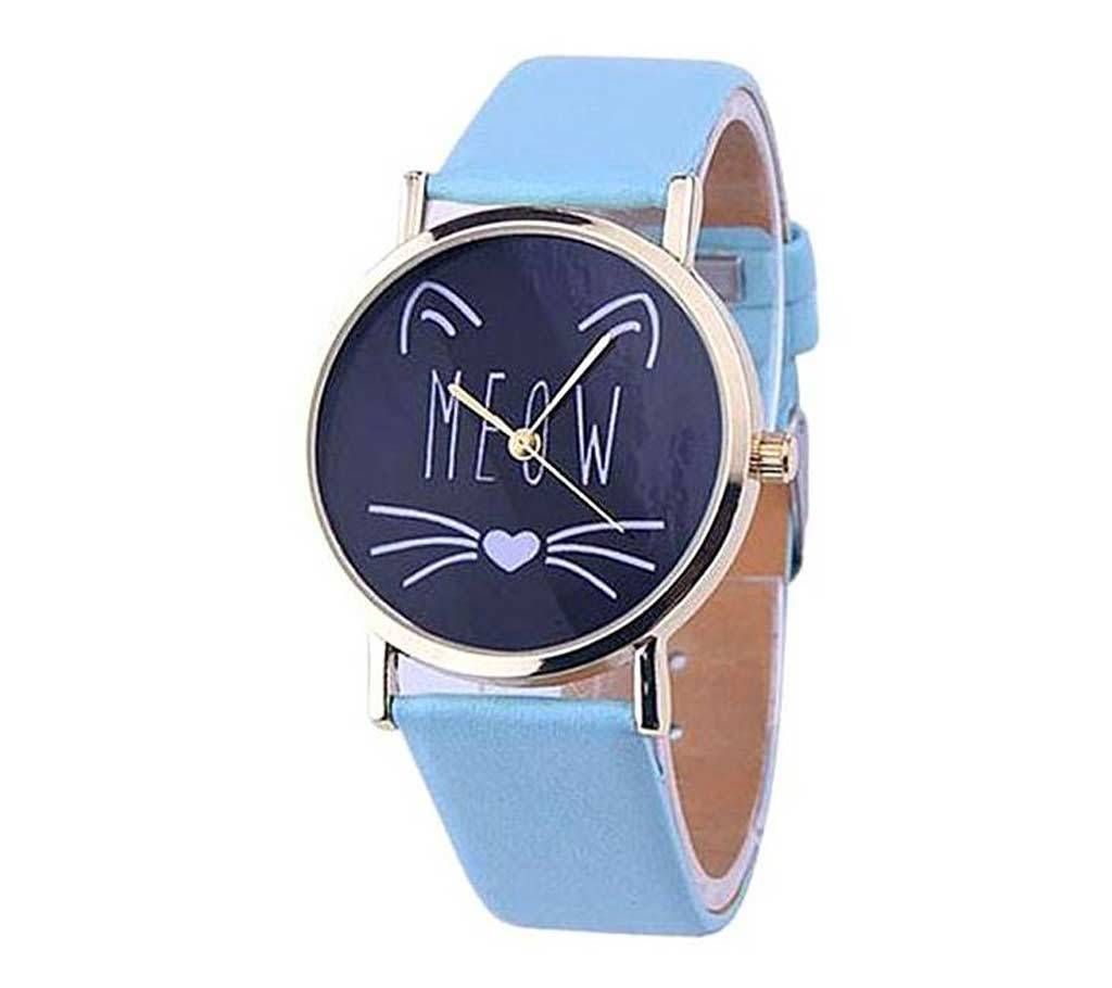 Girls Station Sky Blue Analogue Watch for Women
