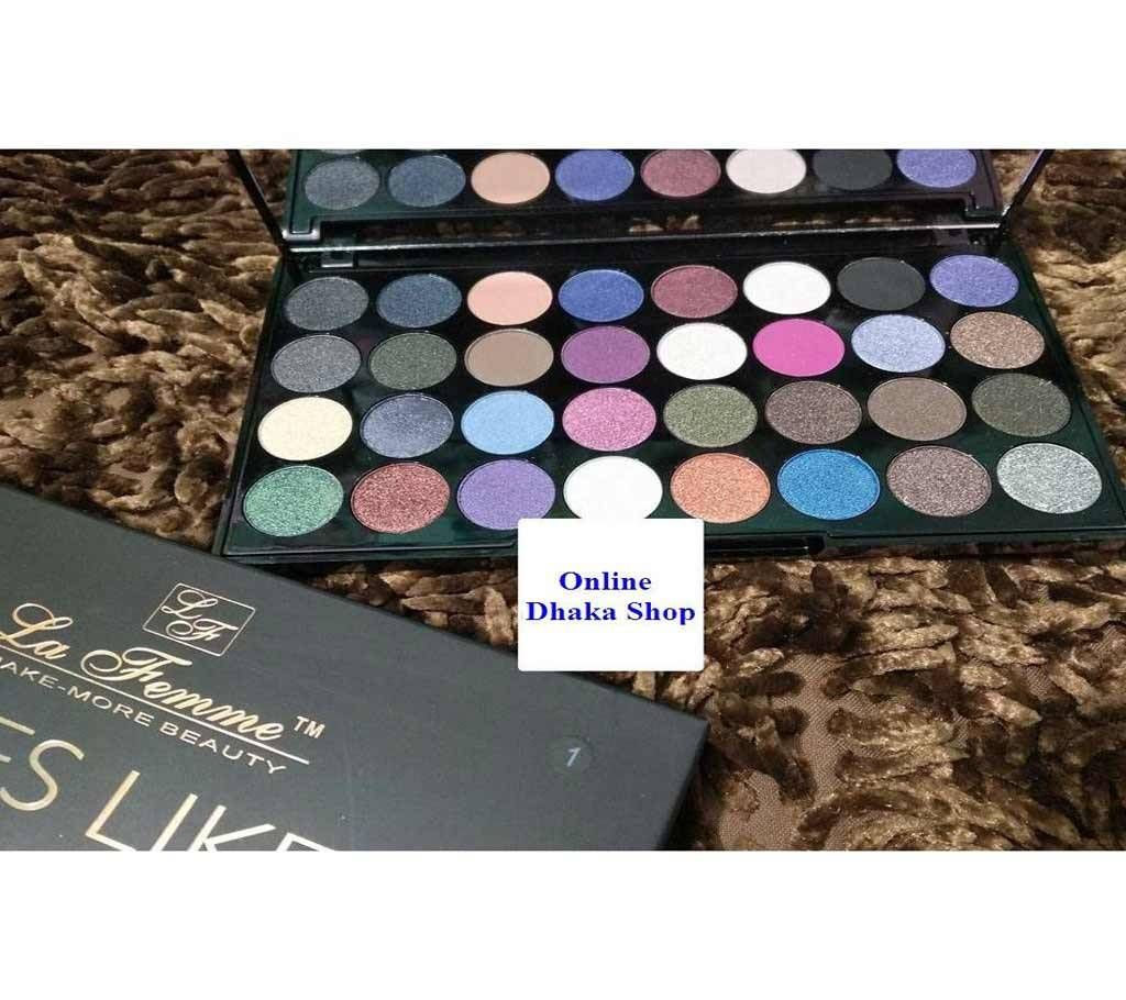 La femme 32 Shade Eyeshadow Palette - Eyes Like Angels