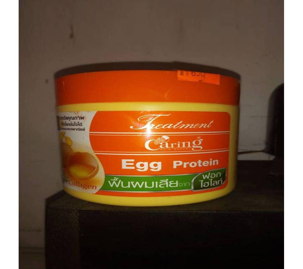 Caring Treatment Egg Protein cream 500 Ml Thailand 
