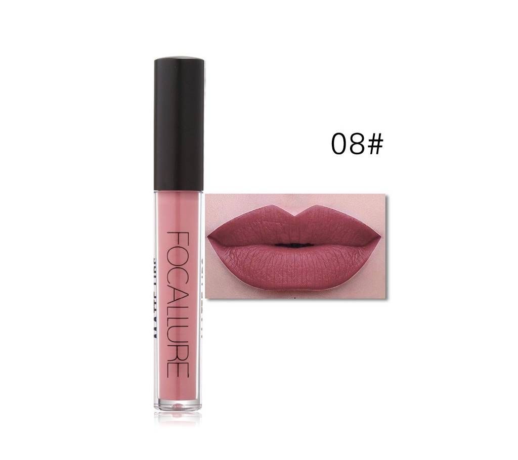 Focallure Matte Waterproof Lipstick 8-China