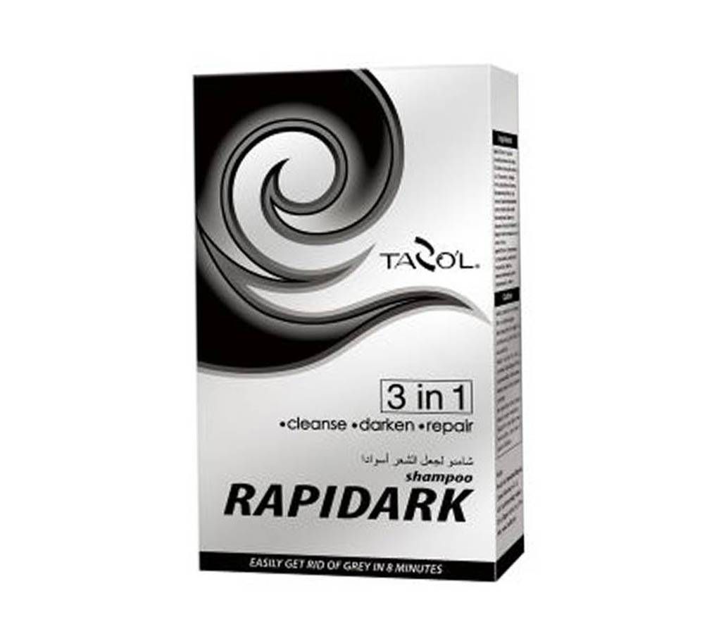 Tazol RapiDark 3 in 1 Natural Black Color Shampoo - China 