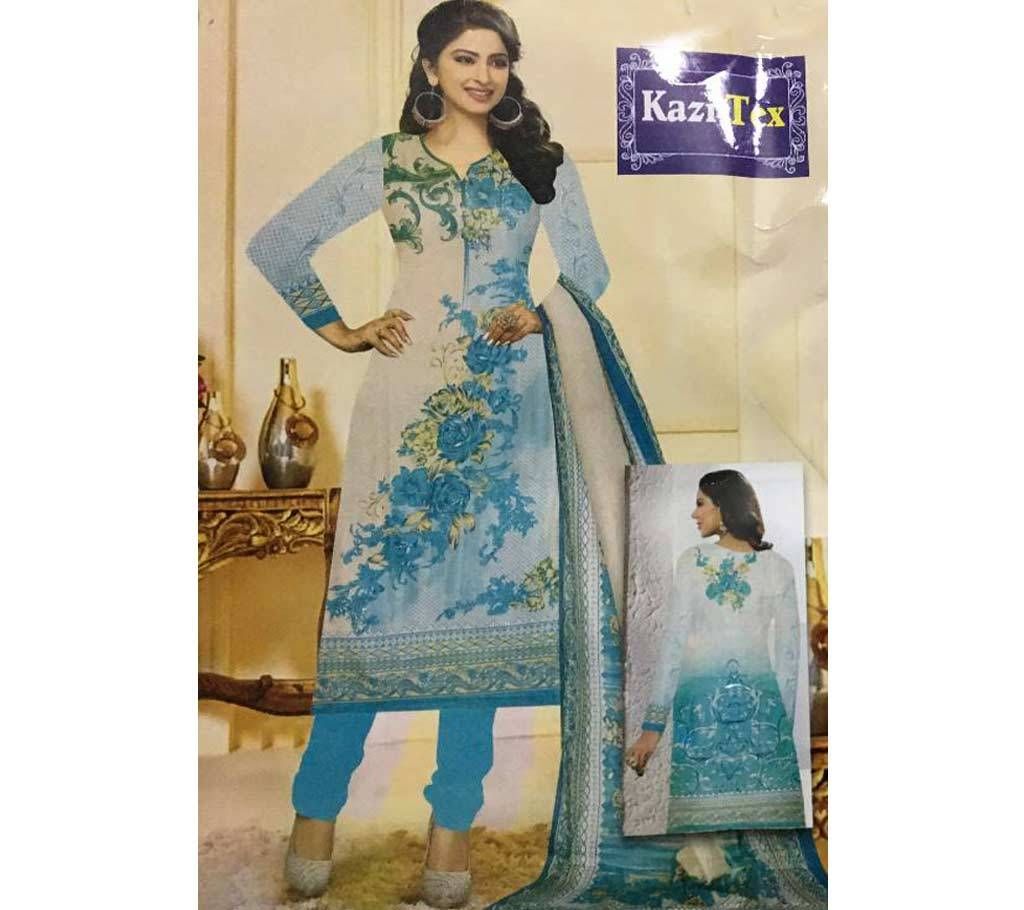 Unstitched Cotton Lawn Three Piece - Copy