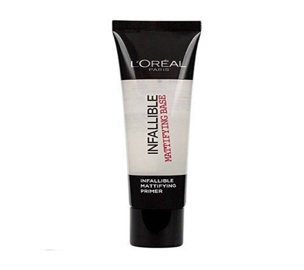 L'Oreal Paris Infallible Mattifying Base primer 30ml - France 