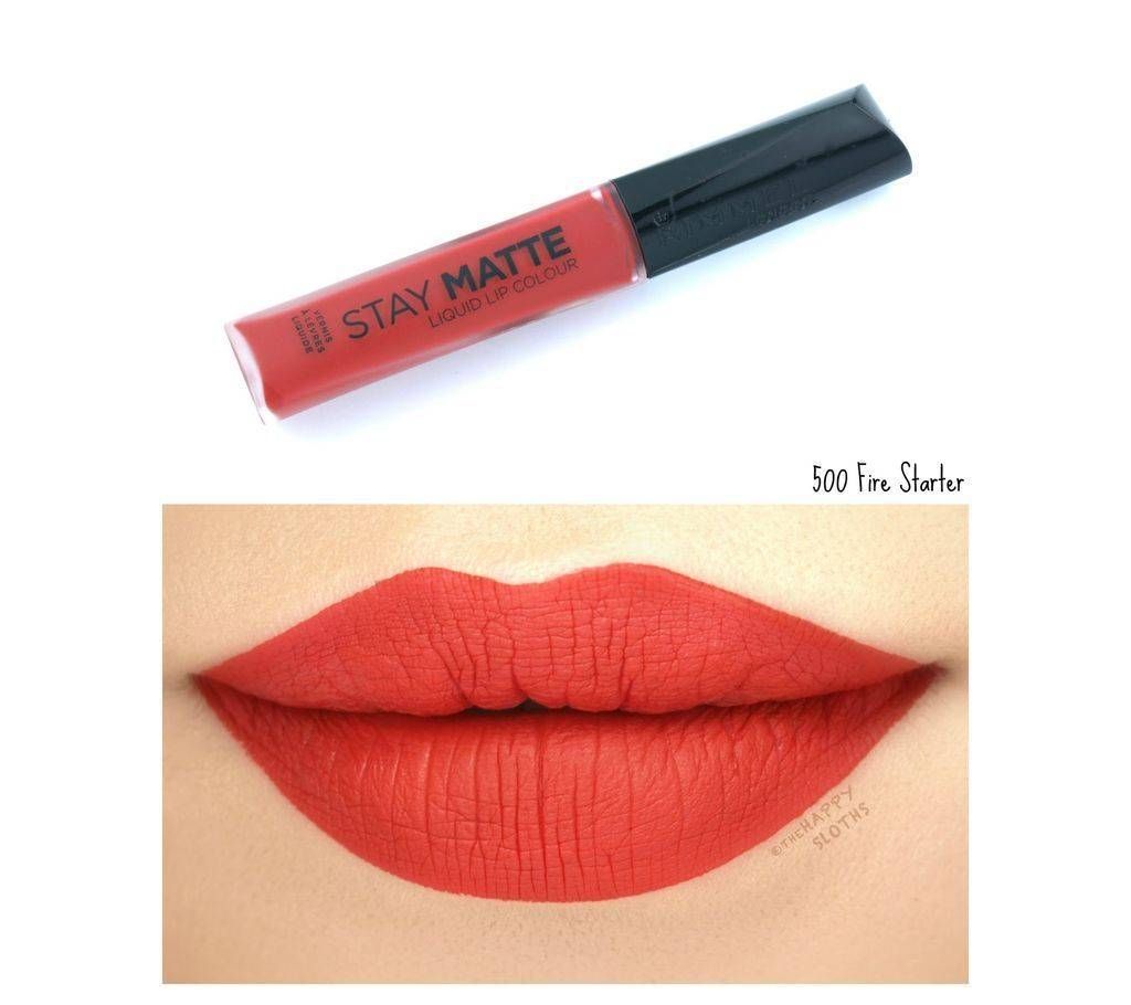 Matte Liquid Lipsticks- Fire Starter