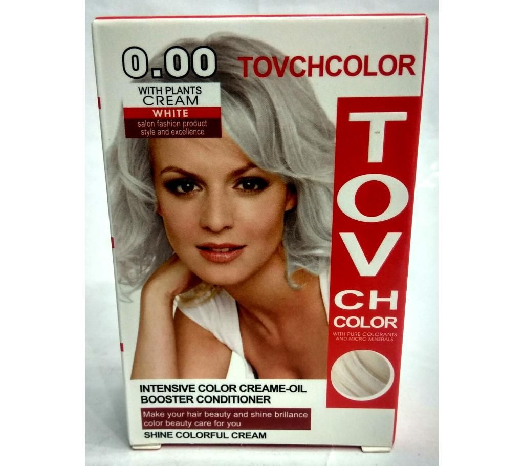 white hair color 60 ml China