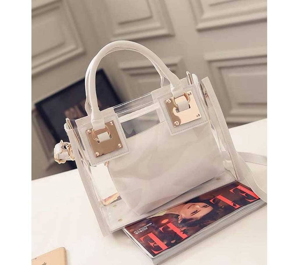 Ladies Transparent Vanity Bag