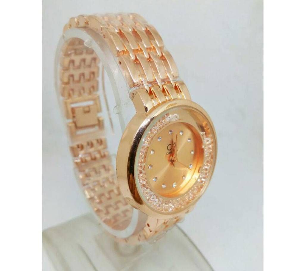 Rose Gold Color Watch 